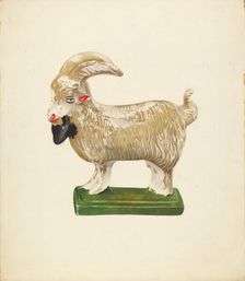 Goat, c. 1938. Creator: John W Kelleher