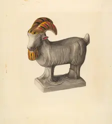 Goat, c. 1938. Creator: Mina Lowry