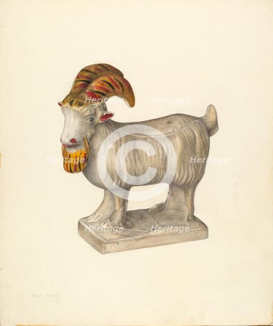 Goat, c. 1940. Creator: Mina Lowry.