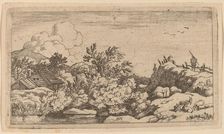 Goat Herd on a Hill, probably c. 1645/1656. Creator: Allart van Everdingen