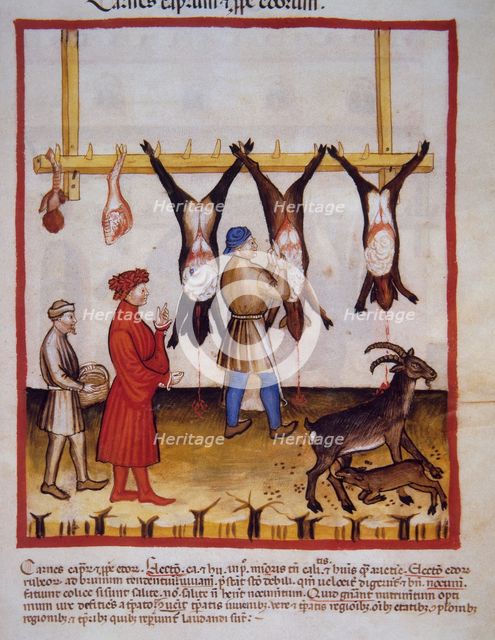 Goat meat, 14th century.  Creator: Unknown.