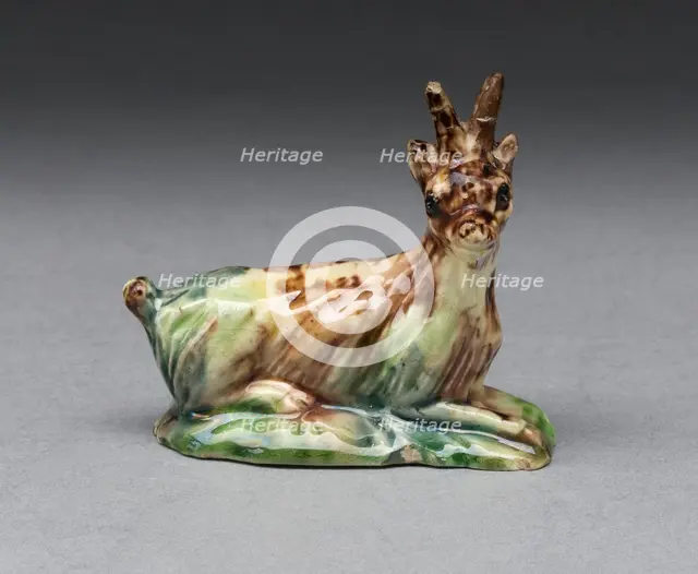 Goat, Staffordshire, 1760/70. Creator: Staffordshire Potteries.