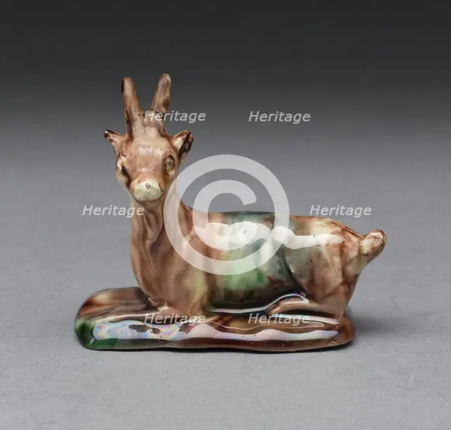 Goat, Staffordshire, 1760/70. Creator: Staffordshire Potteries.