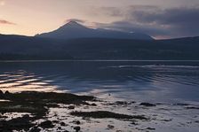 Goatfell across Brodick Bay, Arran, North Ayrshire, Scotland