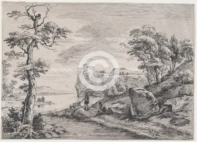 Goatherd, 1763. Creator: Jean-Jacques de Boissieu.