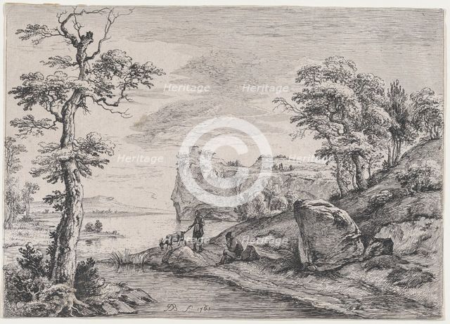 Goatherd, 1763. Creator: Jean-Jacques de Boissieu.