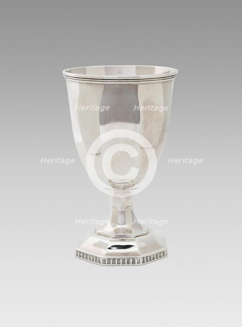 Goblet, 1852. Creator: William Gale & Son.