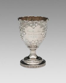 Goblet, 1852. Creator: William Gale & Son