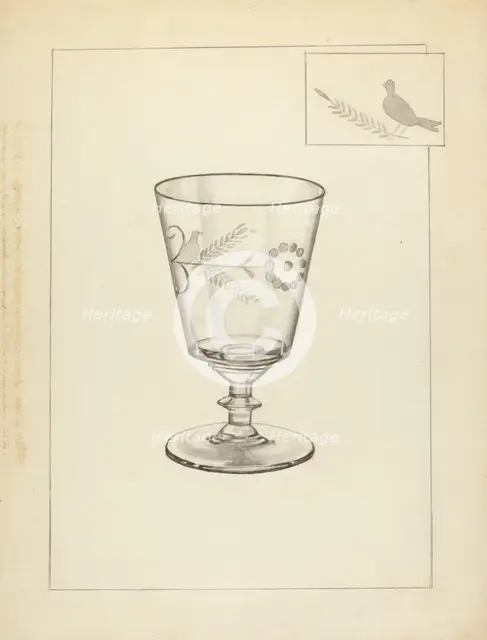 Goblet, 1935/1942. Creator: Margaret Knapp.