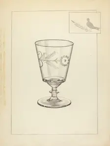 Goblet, 1935/1942. Creator: Margaret Knapp