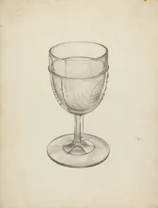 Goblet, 1935/1942. Creator: May Hays