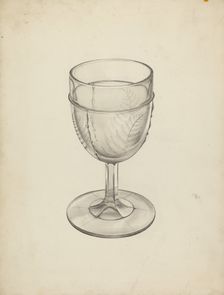 Goblet, 1935/1942. Creator: May Hays