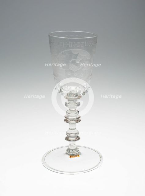 Goblet, Nuremberg, c. 1740. Creator: Unknown.