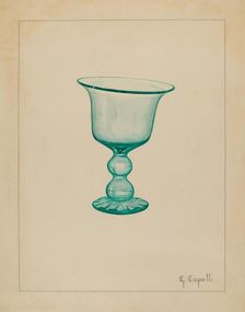 Goblet, c. 1936. Creator: Giacinto Capelli