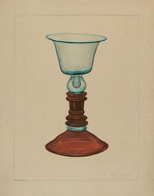 Goblet, c. 1936. Creator: Giacinto Capelli