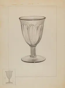 Goblet, c. 1936. Creator: Philip Johnson