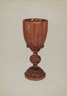 Goblet, c. 1936. Creator: Vera Van Voris