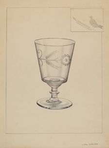 Goblet, c. 1937. Creator: Charles Garjian