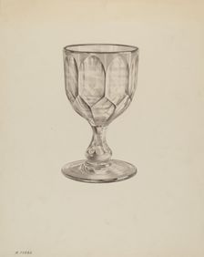 Goblet, c. 1939. Creator: Michael Fenga