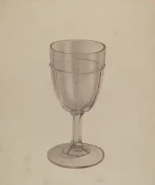 Goblet, c. 1939. Creator: Edward White