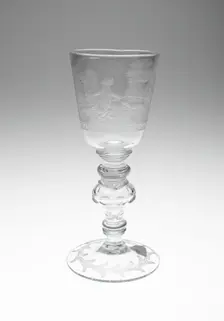 Goblet, England, 18th century. Creator: Unknown