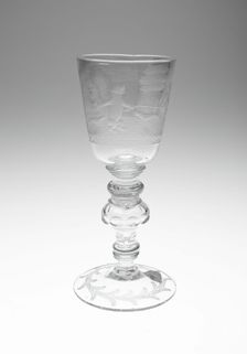Goblet, England, 18th century. Creator: Unknown