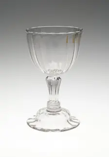 Goblet, England, c. 1740. Creator: Unknown