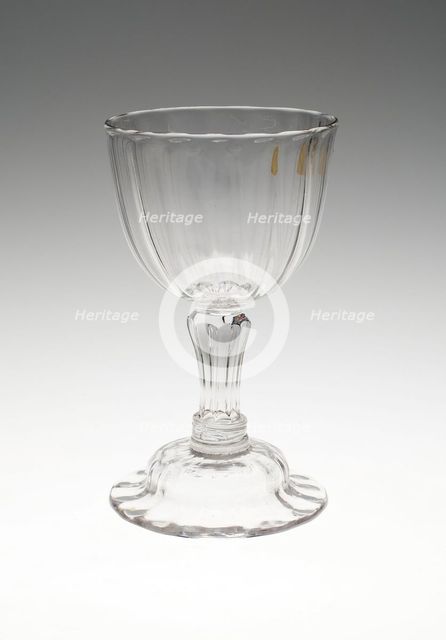 Goblet, England, c. 1740. Creator: Unknown.