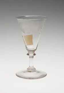 Goblet, England, c. 1760. Creator: Unknown