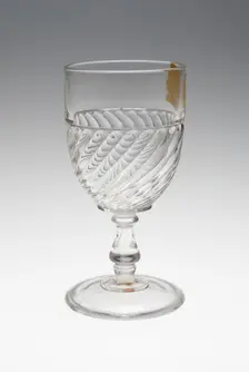 Goblet, England, c. 1800. Creator: Unknown