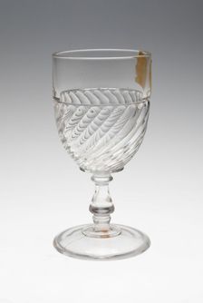 Goblet, England, c. 1800. Creator: Unknown