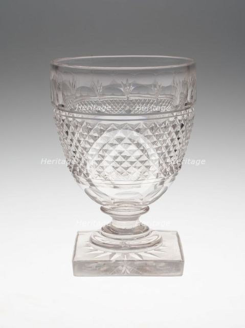 Goblet, England, c. 1820/30. Creator: Unknown.