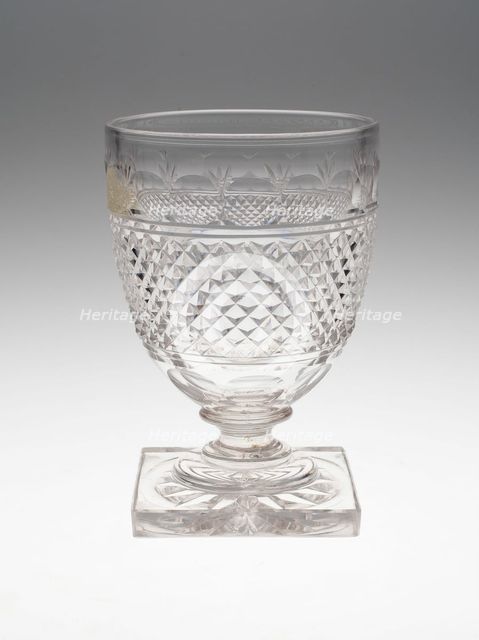Goblet, England, c. 1820/30. Creator: Unknown.