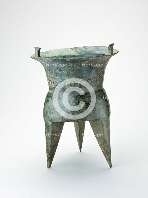 Goblet, Erligang period or Early Shang dynasty, 16th/mid-15th centry BC. Creator: Unknown.