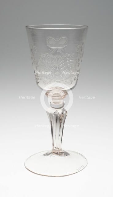 Goblet, Germany, c. 1720. Creator: Georg Ernst Kunckel.