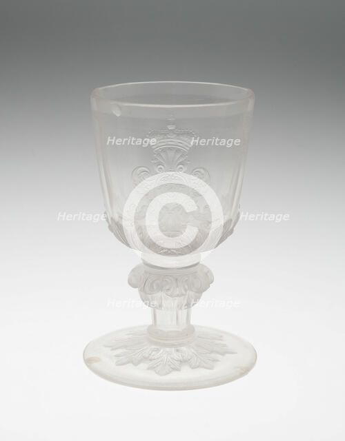 Goblet, Kassel, c. 1720. Creator: Franz Gonderlach.