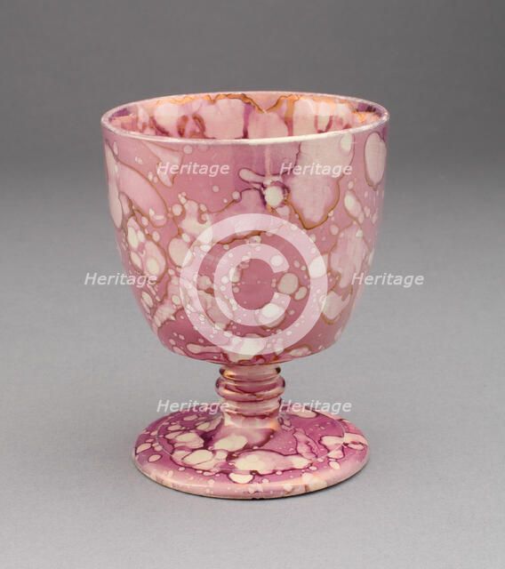 Goblet, Staffordshire, 1810/20. Creator: Staffordshire Potteries.