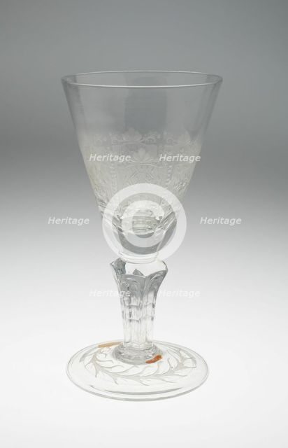 Goblet, Saxony, c. 1735. Creator: Unknown.