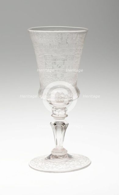 Goblet, Saxony, c. 1735. Creator: Unknown.