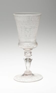Goblet, Saxony, c. 1735. Creator: Unknown