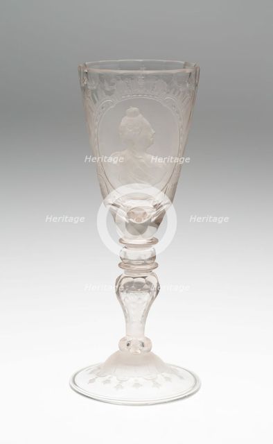 Goblet, Saxony, Mid 18th century. Creator: Unknown.
