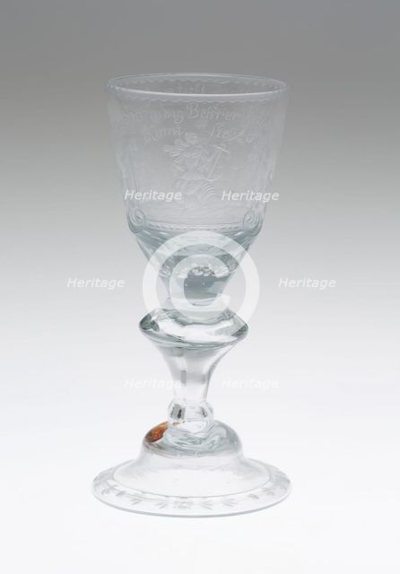 Goblet, Thuringia, c. 1730. Creator: Unknown.