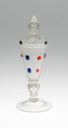 Goblet with Cover, Bohemia, c. 1710/20. Creator: Bohemia Glass