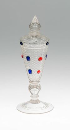 Goblet with Cover, Bohemia, c. 1710/20. Creator: Bohemia Glass