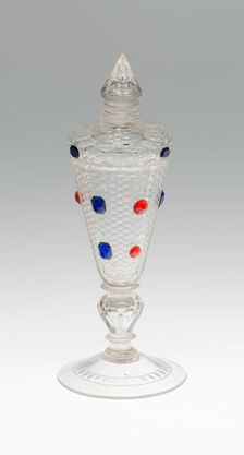 Goblet with Cover, Bohemia, c. 1710/20. Creator: Bohemia Glass