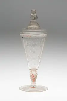 Goblet with Cover, Germany, Early 18th century. Creator: Unknown