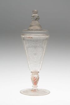 Goblet with Cover, Germany, Early 18th century. Creator: Unknown