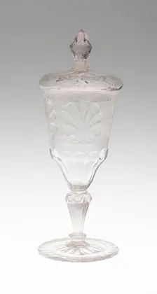 Goblet with Cover, Schleswig, c. 1745. Creator: Unknown