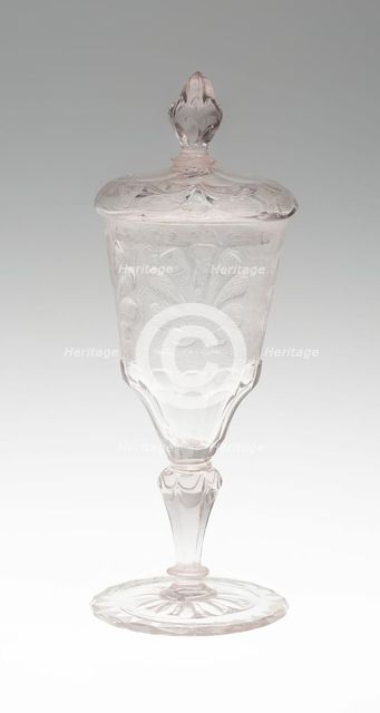 Goblet with Cover, Schleswig, c. 1745. Creator: Unknown.