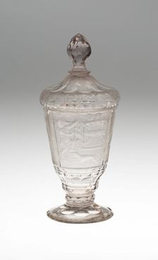 Goblet with Cover, Schleswig, c. 1720/25. Creator: Unknown